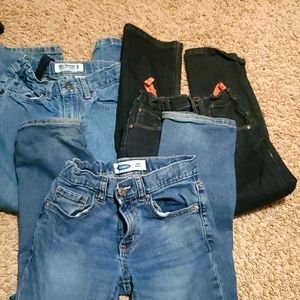 Lot of boys jeans